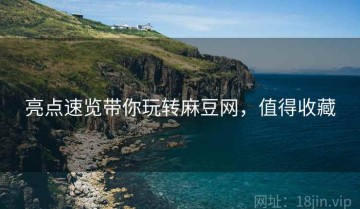 亮点速览带你玩转麻豆网，值得收藏