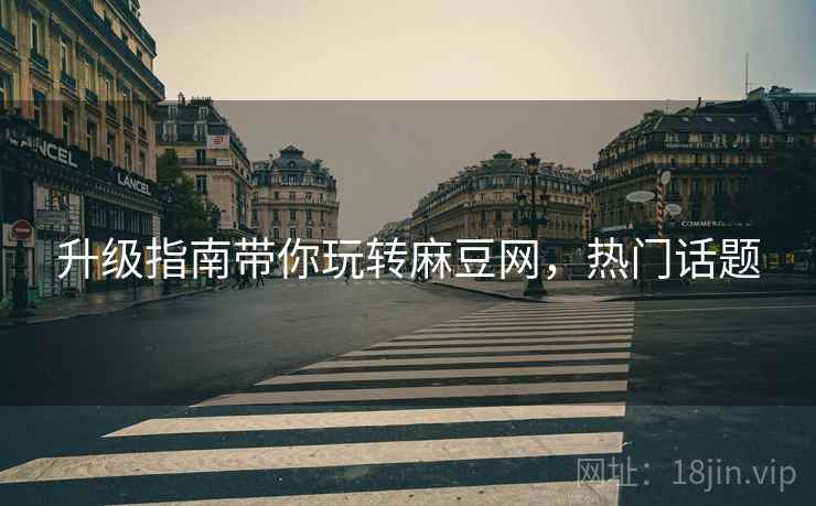 升级指南带你玩转麻豆网，热门话题